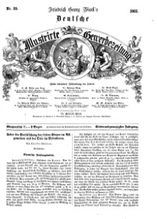 Deutsche Illustrirte Gewerbezeitung, 1862. Jahrg. XXVII, nr 25.