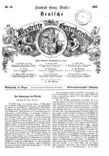 Deutsche Illustrirte Gewerbezeitung, 1862. Jahrg. XXVII, nr 31.