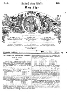 Deutsche Illustrirte Gewerbezeitung, 1862. Jahrg. XXVII, nr 38.