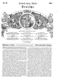 Deutsche Illustrirte Gewerbezeitung, 1862. Jahrg. XXVII, nr 39.
