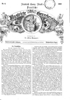 Deutsche Illustrirte Gewerbezeitung, 1863. Jahrg. XXVIII, nr 4.