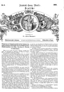 Deutsche Illustrirte Gewerbezeitung, 1863. Jahrg. XXVIII, nr 6.