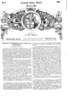Deutsche Illustrirte Gewerbezeitung, 1863. Jahrg. XXVIII, nr 8.