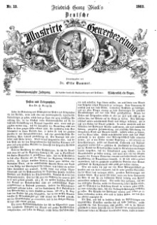 Deutsche Illustrirte Gewerbezeitung, 1863. Jahrg. XXVIII, nr 13.