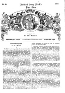 Deutsche Illustrirte Gewerbezeitung, 1863. Jahrg. XXVIII, nr 15.