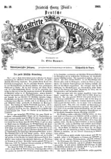 Deutsche Illustrirte Gewerbezeitung, 1863. Jahrg. XXVIII, nr 18.