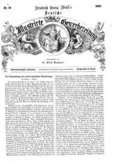 Deutsche Illustrirte Gewerbezeitung, 1863. Jahrg. XXVIII, nr 19.