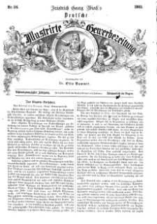 Deutsche Illustrirte Gewerbezeitung, 1863. Jahrg. XXVIII, nr 24.