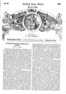 Deutsche Illustrirte Gewerbezeitung, 1863. Jahrg. XXVIII, nr 30.