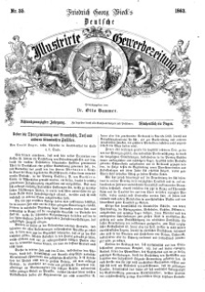 Deutsche Illustrirte Gewerbezeitung, 1863. Jahrg. XXVIII, nr 35.