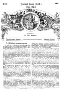 Deutsche Illustrirte Gewerbezeitung, 1863. Jahrg. XXVIII, nr 36.