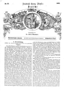 Deutsche Illustrirte Gewerbezeitung, 1863. Jahrg. XXVIII, nr 52.
