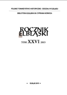 Rocznik Elbląski, T. 26