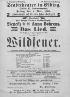 Wildfeuer - Friedrich Halm