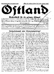 Ostland : Wochenschrift für die gesamte Ostmark, Jg. 13, 1932, Nr 6.