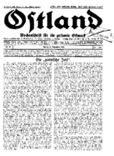 Ostland : Wochenschrift für die gesamte Ostmark, Jg. 13, 1932, Nr 49.