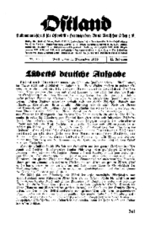 Ostland : Halbmonatsschrift für Ostpolitik, Jg. 17, 1936, Nr 23.