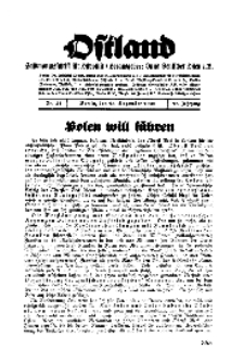 Ostland : Halbmonatsschrift für Ostpolitik, Jg. 17, 1936, Nr 24.