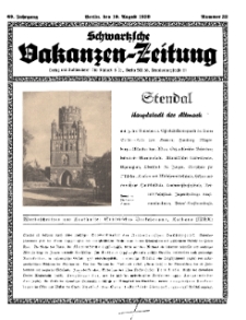 Schwartzsche Vokanzen-Zeitung, Jg. 69, 1939, Nr 32