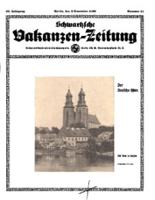 Schwartzsche Vokanzen-Zeitung, Jg. 69, 1939, Nr 44