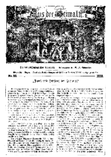 Aus der Heimath. Ein naturwissenschaftliches Volksblatt, 1859, No. 22.
