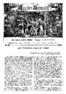 Aus der Heimath. Ein naturwissenschaftliches Volksblatt, 1859, No. 26.