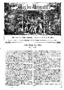 Aus der Heimath. Ein naturwissenschaftliches Volksblatt, 1859, No. 30.