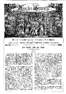 Aus der Heimath. Ein naturwissenschaftliches Volksblatt, 1859, No. 35.