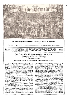 Aus der Heimath. Ein naturwissenschaftliches Volksblatt, 1861, No. 5.