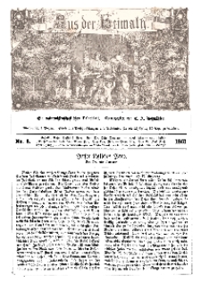 Aus der Heimath. Ein naturwissenschaftliches Volksblatt, 1861, No. 8.