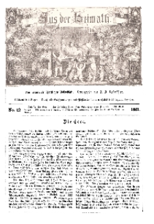 Aus der Heimath. Ein naturwissenschaftliches Volksblatt, 1861, No. 12.