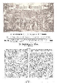 Aus der Heimath. Ein naturwissenschaftliches Volksblatt, 1861, No. 13.