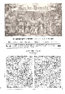 Aus der Heimath. Ein naturwissenschaftliches Volksblatt, 1861, No. 14.