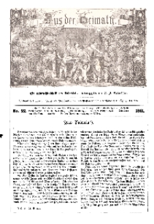 Aus der Heimath. Ein naturwissenschaftliches Volksblatt, 1861, No. 22.