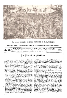 Aus der Heimath. Ein naturwissenschaftliches Volksblatt, 1861, No. 30.