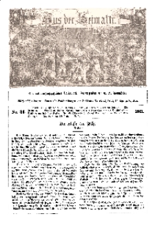 Aus der Heimath. Ein naturwissenschaftliches Volksblatt, 1861, No. 36.