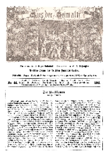 Aus der Heimath. Ein naturwissenschaftliches Volksblatt, 1861, No. 44.