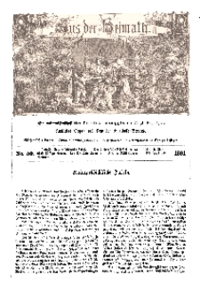 Aus der Heimath. Ein naturwissenschaftliches Volksblatt, 1861, No. 50.