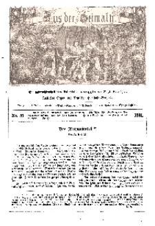 Aus der Heimath. Ein naturwissenschaftliches Volksblatt, 1861, No. 51.