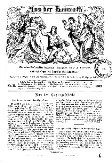 Aus der Heimath. Ein naturwissenschaftliches Volksblatt, 1862, No. 11.