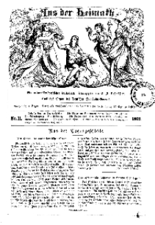 Aus der Heimath. Ein naturwissenschaftliches Volksblatt, 1862, No. 11.