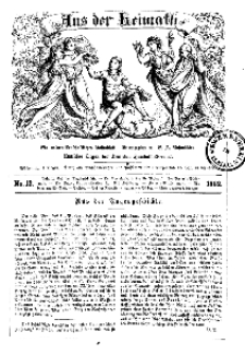 Aus der Heimath. Ein naturwissenschaftliches Volksblatt, 1862, No. 13.