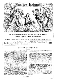 Aus der Heimath. Ein naturwissenschaftliches Volksblatt, 1862, No. 26.