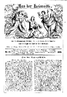 Aus der Heimath. Ein naturwissenschaftliches Volksblatt, 1862, No. 34.