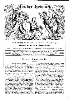 Aus der Heimath. Ein naturwissenschaftliches Volksblatt, 1862, No. 36.