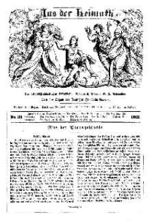 Aus der Heimath. Ein naturwissenschaftliches Volksblatt, 1862, No. 38.