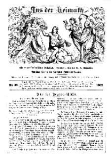 Aus der Heimath. Ein naturwissenschaftliches Volksblatt, 1862, No. 39.