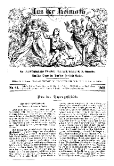Aus der Heimath. Ein naturwissenschaftliches Volksblatt, 1862, No. 43.