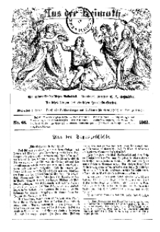 Aus der Heimath. Ein naturwissenschaftliches Volksblatt, 1862, No. 48.