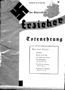 Der Ostpreussische Erzieher : das Schullandheim , 1935, H. 11.